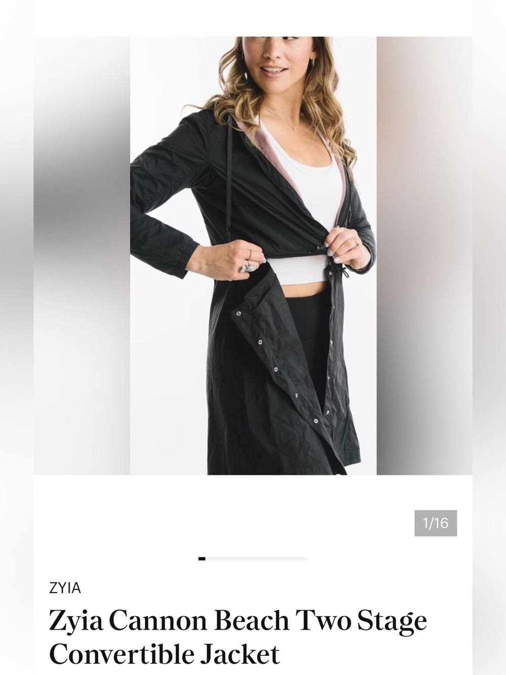 Zyia Convertible Jacket